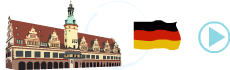 German geography game: states and cities